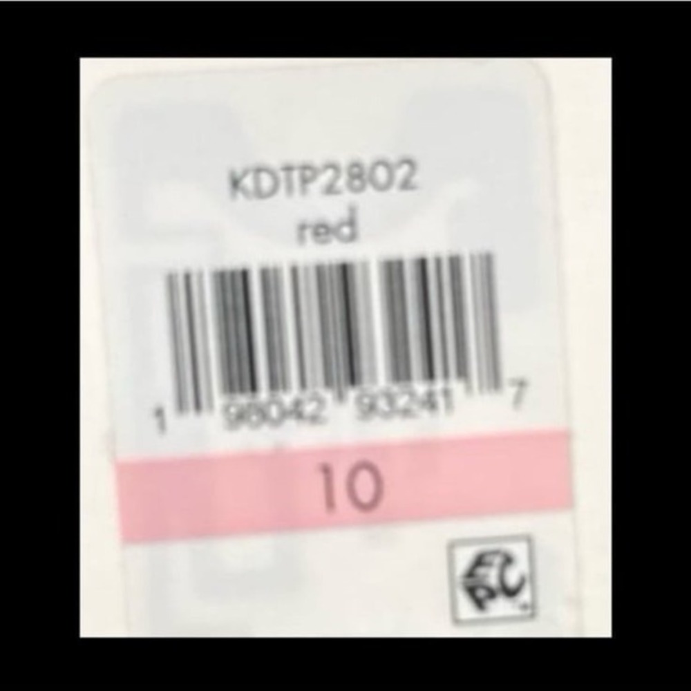 Kensie Red Ruffle Sleeve Fit & Flare Midi Dress Size 10 - Picture 5 of 5